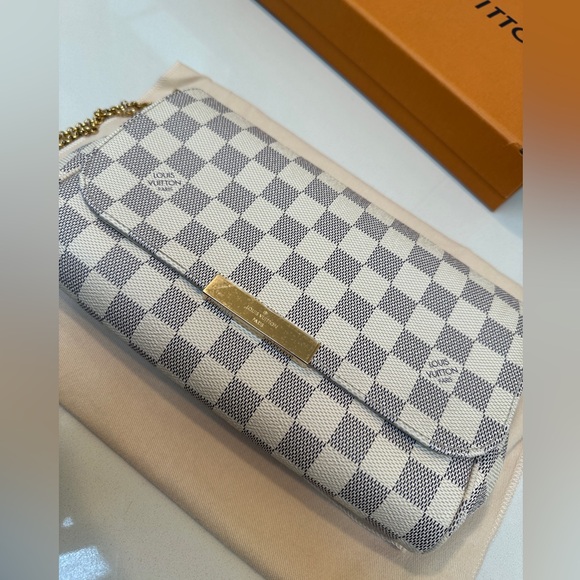 Louis Vuitton Damier Azur Favorite MM - Picture 2 of 15